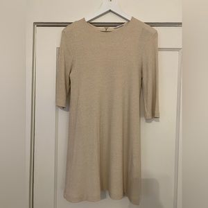 Zara Golden Knit Dress